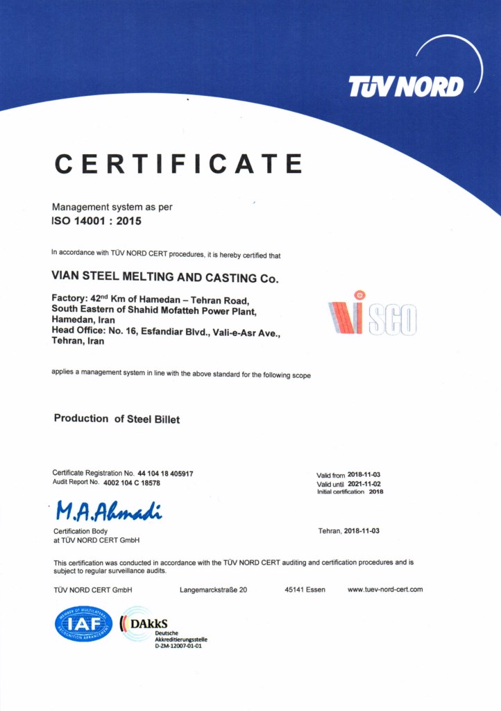 ISO 14001:2015 